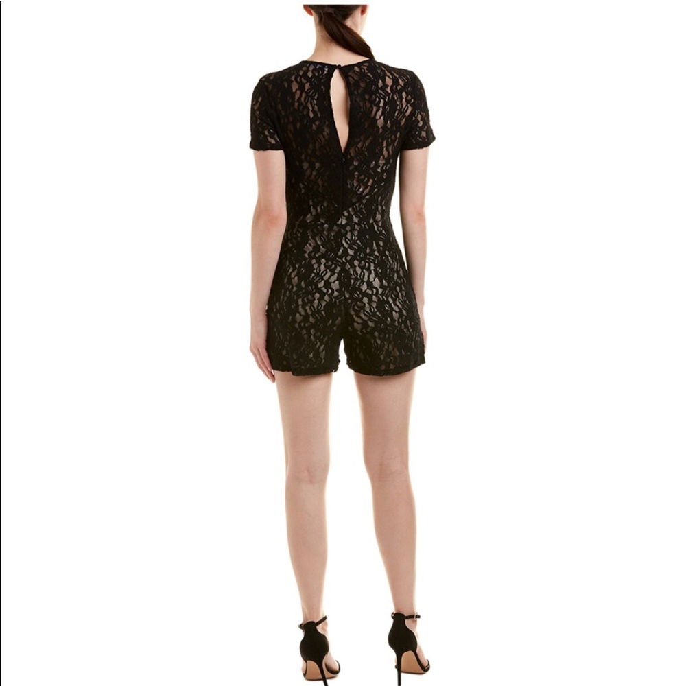 1. State NWT Black Lace Romper